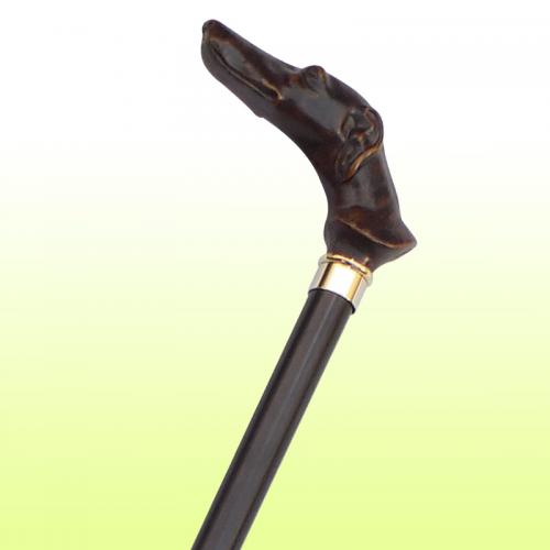 【国産高級ステッキ】 レジンハンター ステッキ No.49F